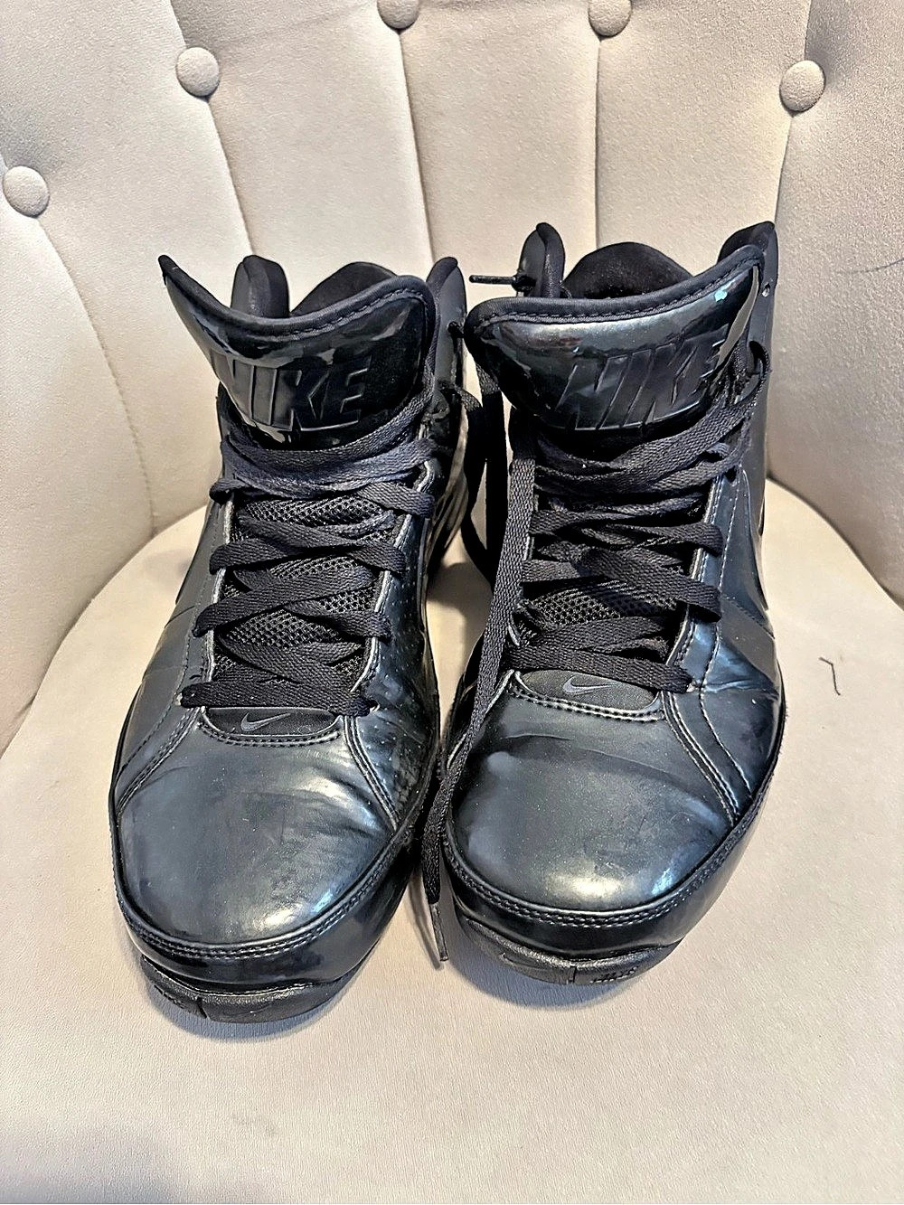 Nike Air Force 1 High Top Sneakers Black US 10.5